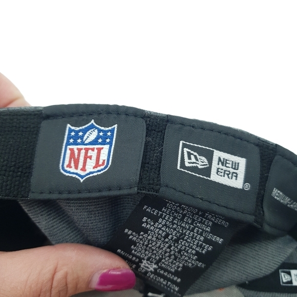 Denver‎ Broncos New Era M/L Stretchy Jersey Hat NFL Orange Blue Football - Picture 5 of 7